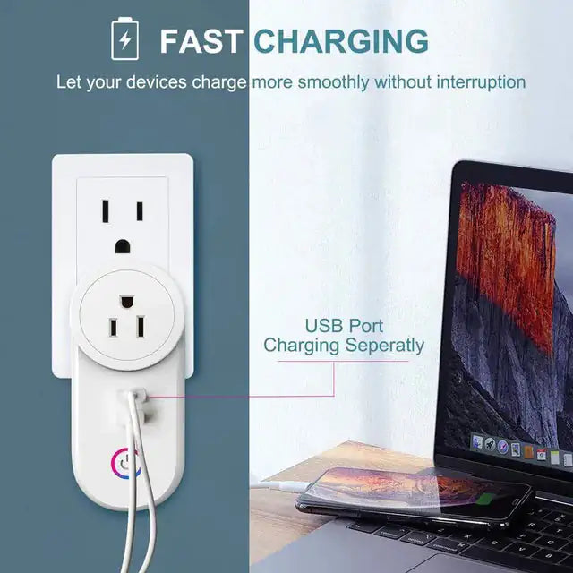 Matter Smart Plug Wi-Fi for added convenience and control, Matter Smar