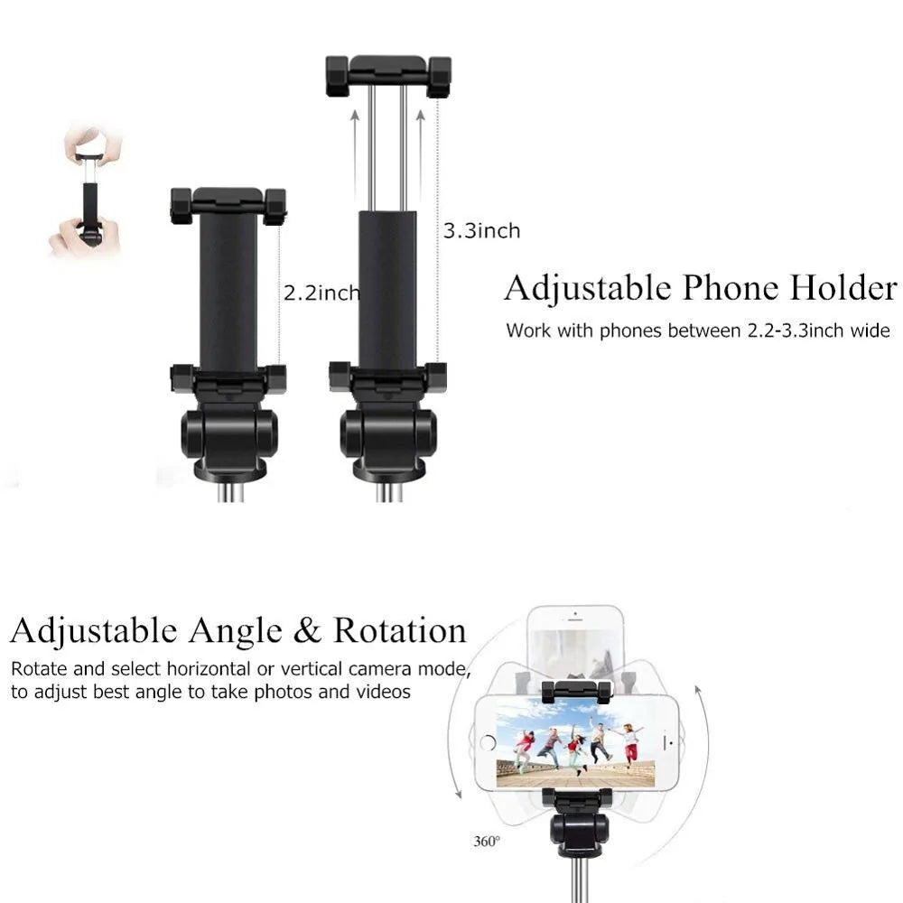Selfie Stick Tripod – Capture Every Moment Perfectly with Versatile