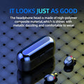 Bluetooth 5.0 Wireless Earbuds sound quality and a stable connection..
