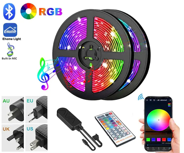 Voice Control LED Strip Lights seamless way to enhance space with vib.