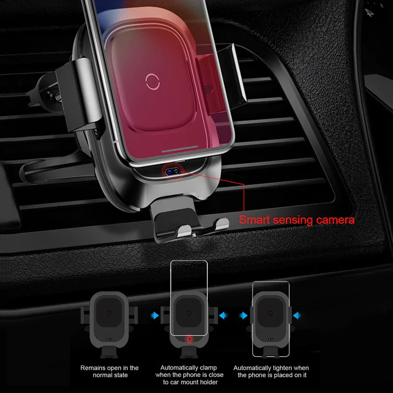Fast Wireless Car Charger for convenient quick safe wireless charging 