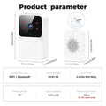 Wi-Fi Video Doorbell communicate with visitors using your smartphone. 