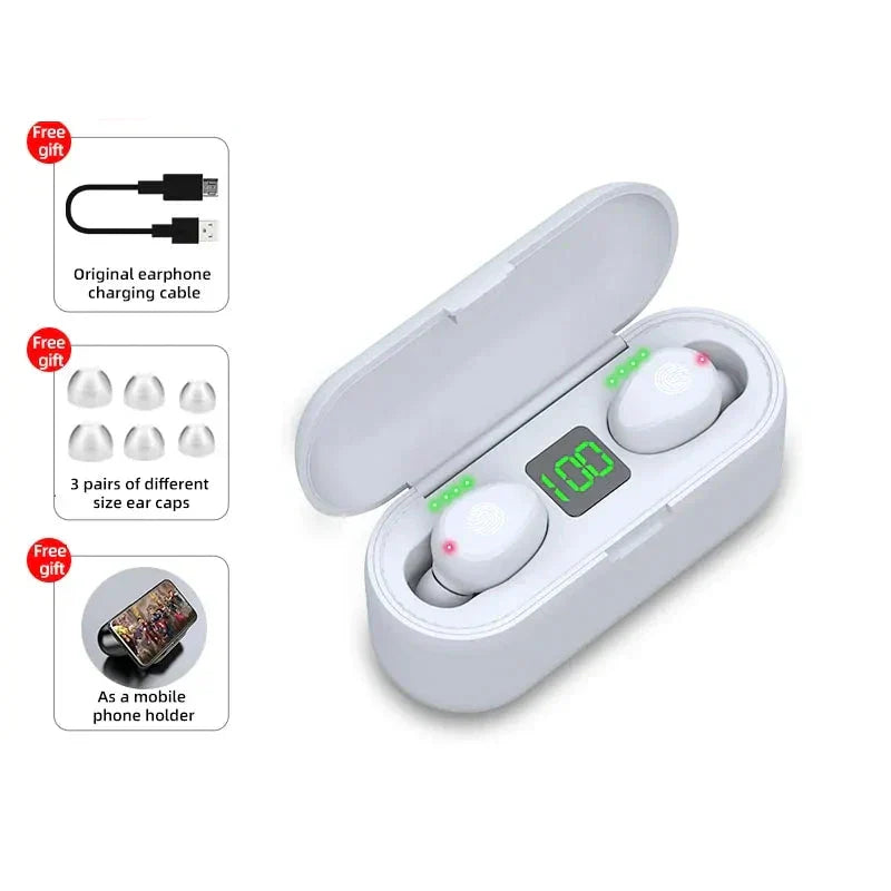 Bluetooth 5.0 Wireless Earbuds sound quality and a stable connection..