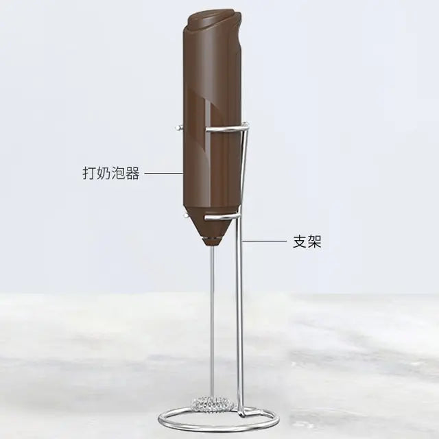 Electric Milk Foamer, creamy foam,  cappuccinos kitchen gadget coffee 