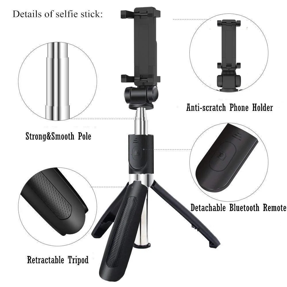Selfie Stick Tripod – Capture Every Moment Perfectly with Versatile