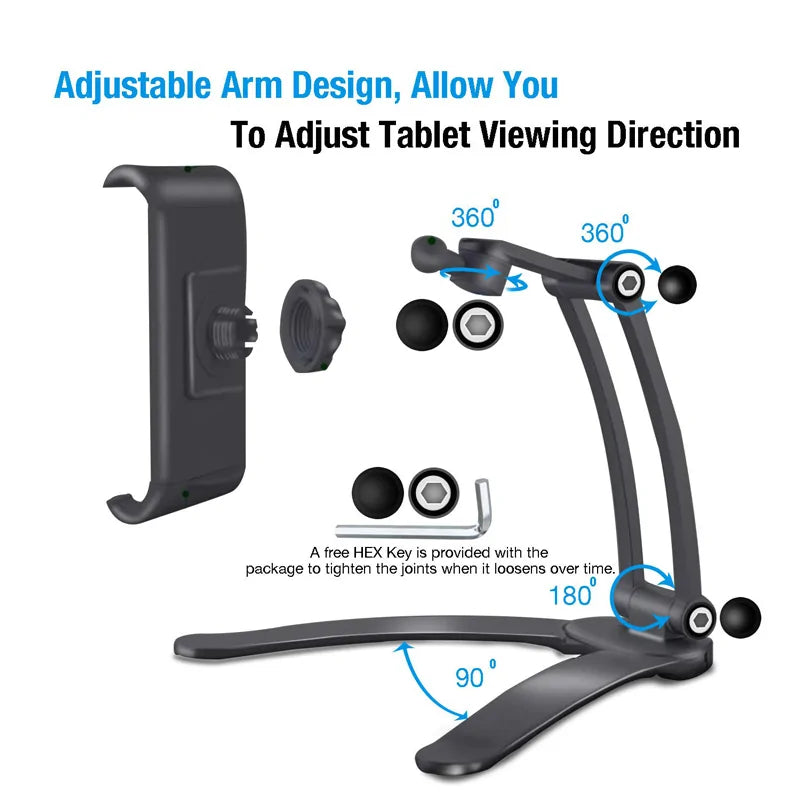 Kitchen Tablet Mount Stand for Hands-Free Cooking offers convenience