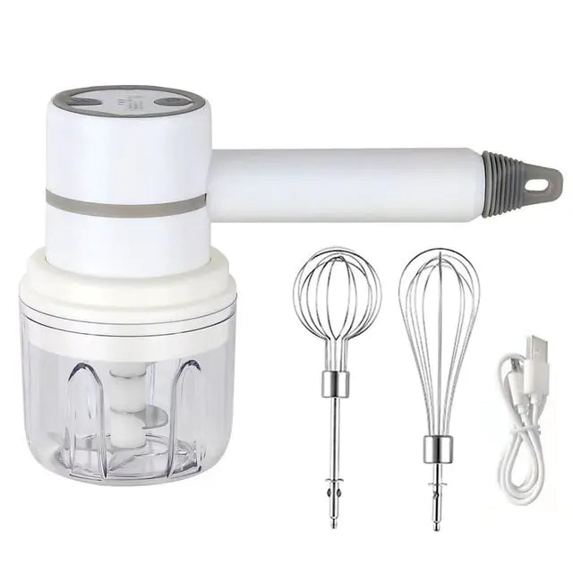 Electric milk frother Garlic Chopper Masher