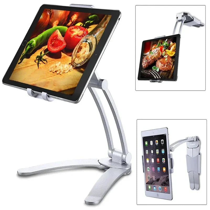 Kitchen Tablet Mount Stand for Hands-Free Cooking offers convenience