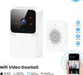 Wi-Fi Video Doorbell communicate with visitors using your smartphone. 
