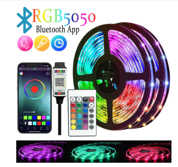 Voice Control LED Strip Lights seamless way to enhance space with vib.