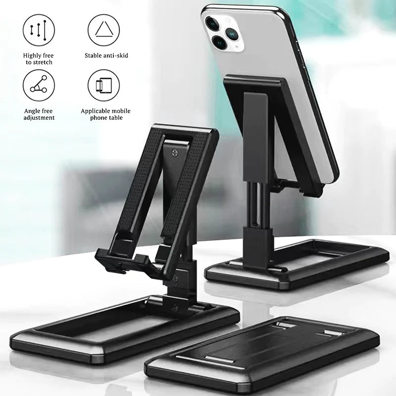 Stylish Tablet and Phone Holder – Versatile, Foldable Stand for Any...