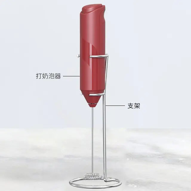 Electric Milk Foamer, creamy foam,  cappuccinos kitchen gadget coffee 
