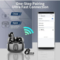 Wireless Bluetooth Earbuds sound quality and seamless connectivity....