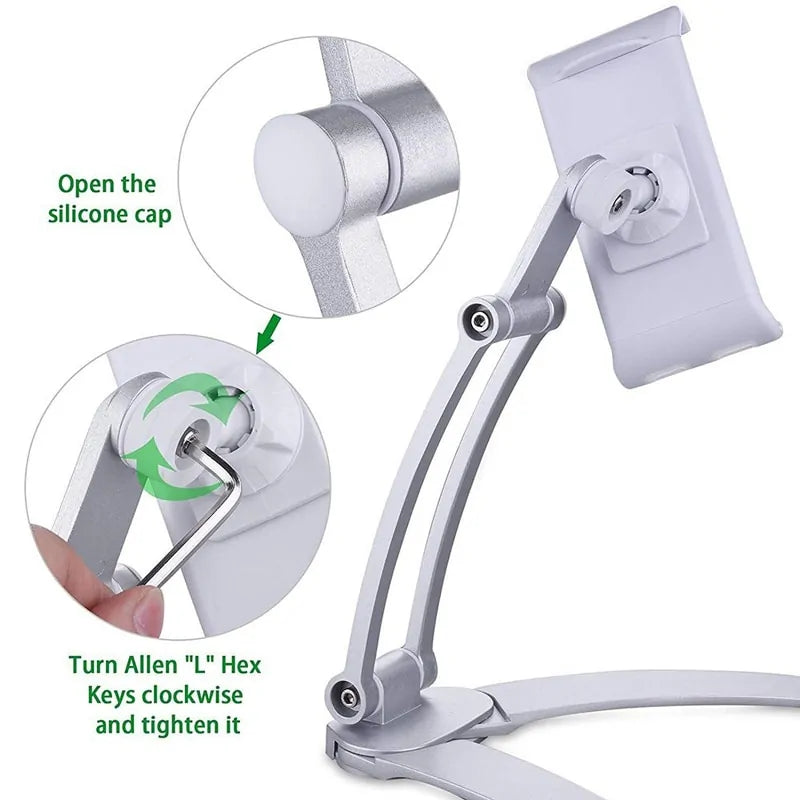 Kitchen Tablet Mount Stand for Hands-Free Cooking offers convenience