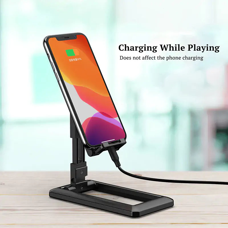 Stylish Tablet and Phone Holder – Versatile, Foldable Stand for Any...