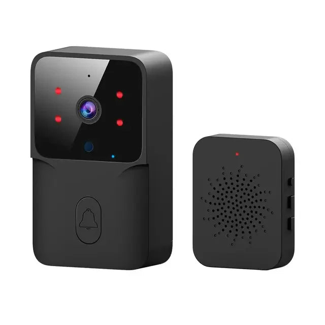 Wi-Fi Video Doorbell communicate with visitors using your smartphone. 