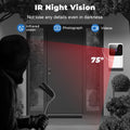 Wi-Fi Video Doorbell communicate with visitors using your smartphone. 